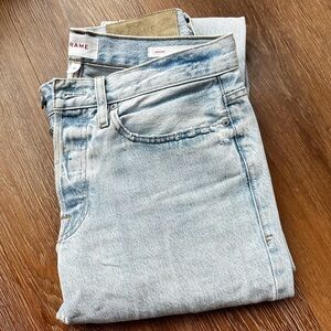 FRAME Mens Light Blue Heritage Slim Jeans 30